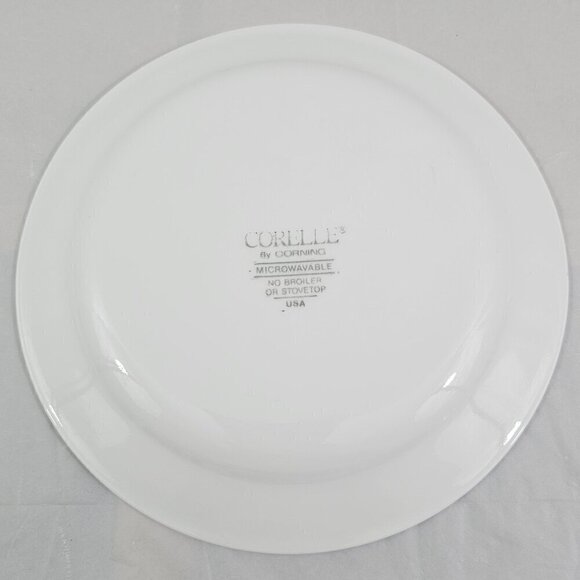 Corelle COUNTRY CORNFLOWER Blue Ribbon Basket Salad Luncheon Plates - Set of 5 - Picture 14 of 16